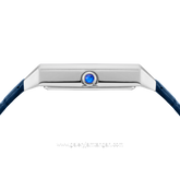 REGAN HARNEY VOGUE RH003-01 Blue Dial White Leather Strap